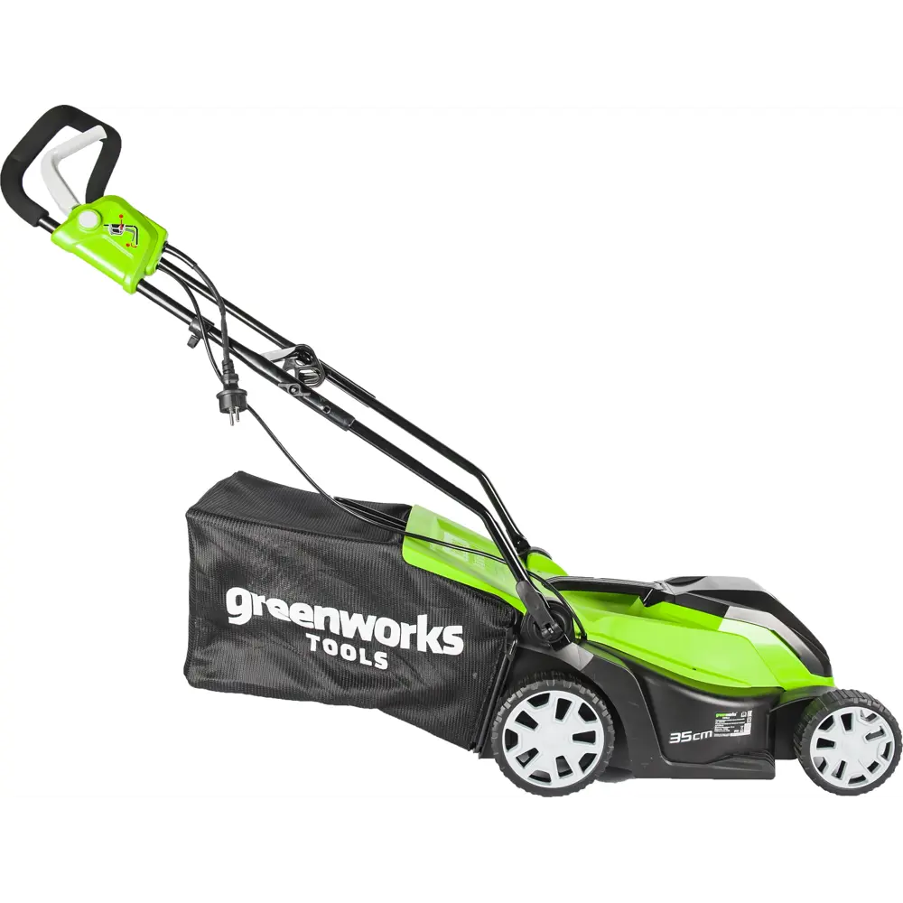Газонокосилка электрическая Greenworks GLM1035, 1000 Вт STLM-2140451 - Вид №2