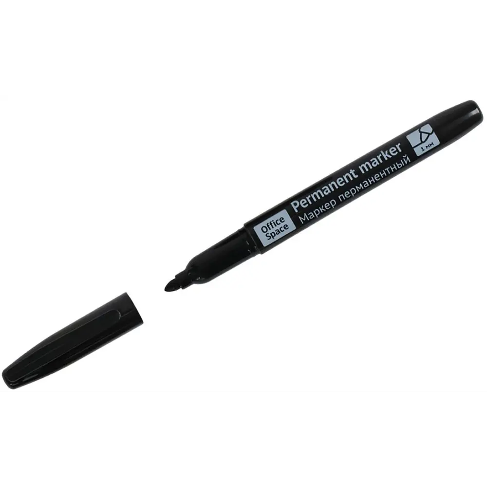 Перманентный маркер OFFICE SPACE для точной маркировки, 2 шт 87420114 STLM-0073824 - Вид №6