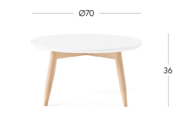 Низкий круглый журнальный столик Billiani Spy ARCH-00103643 - Вид №3