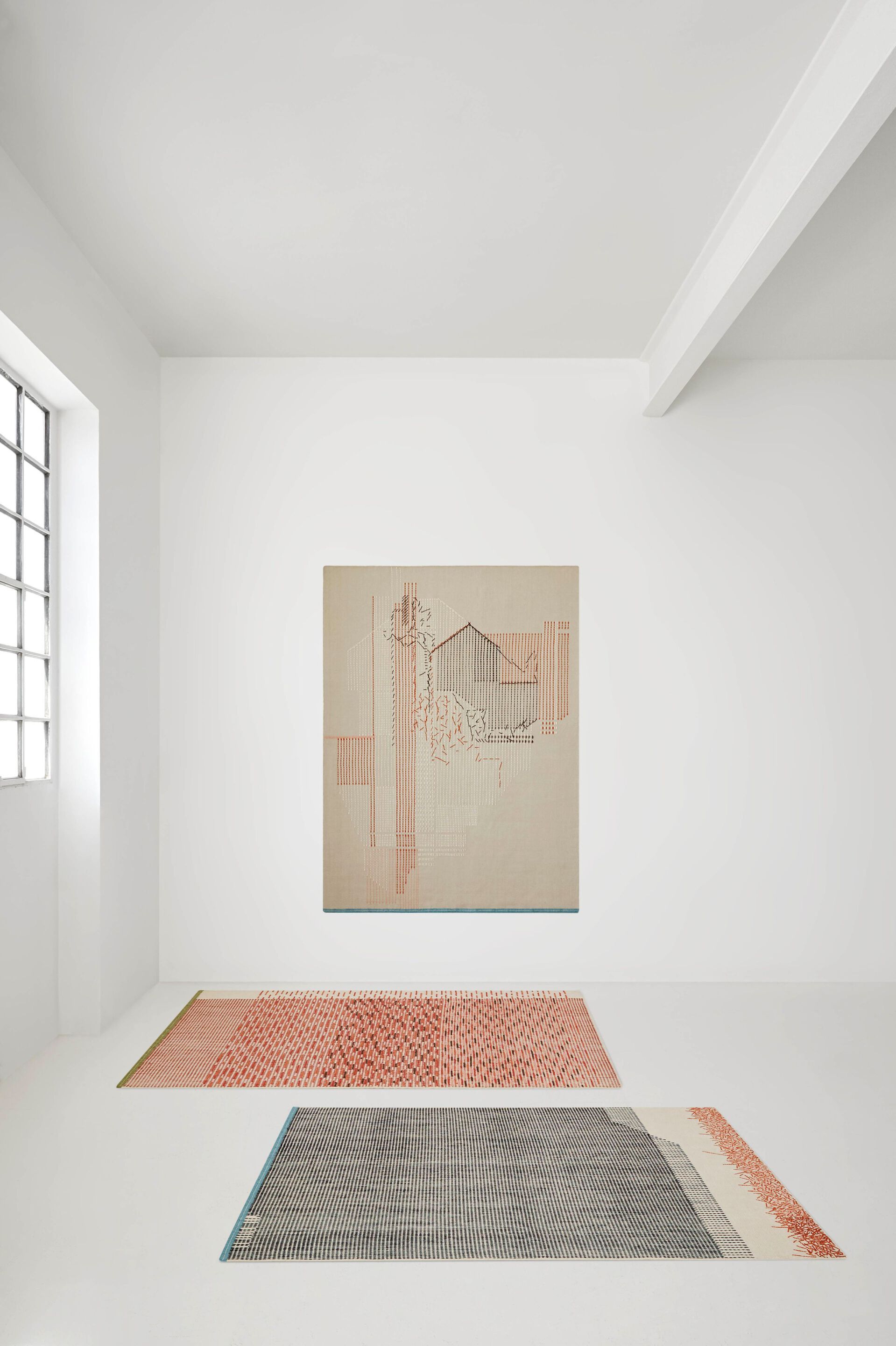 Прямоугольный шерстяной ковер In Stock GAN ARCH-00133532 - Вид №1