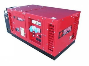 Бензиновый генератор Europower EPS12000E в кожухе