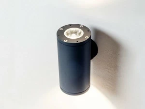 HER Настенный светодиодный светильник для улицы с прямым и отраженным светом из алюминия с порошковым покрытием  Ex036