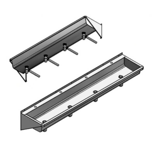3-026.2  Раковины коллективные Public Steel 