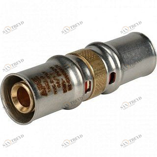 Муфта соединительная STOUT 16х2,0 мм под пресс SFP0003001616
