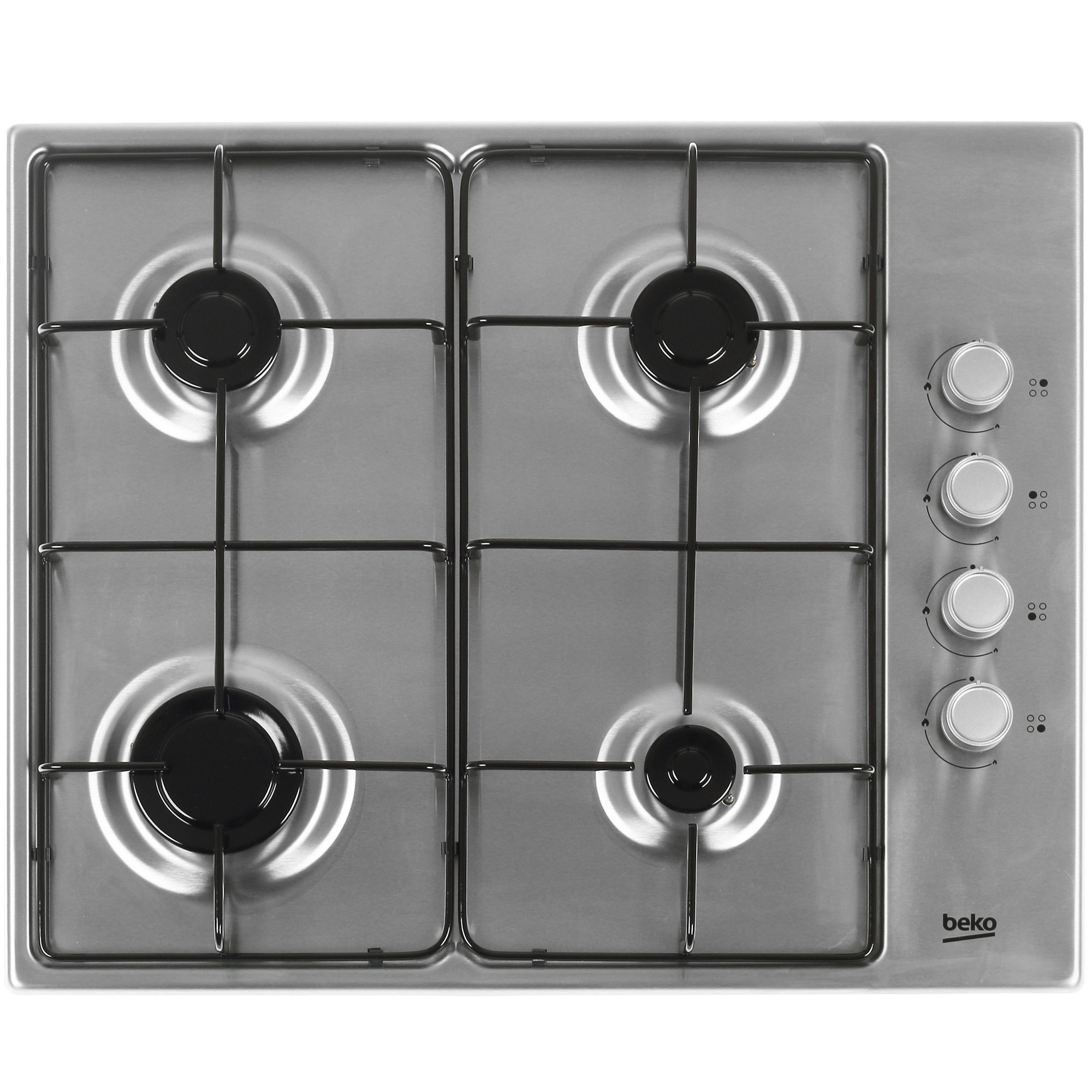 5310402 Газовая варочная поверхность Beko HIGG 641C3 SX STDN-0042834