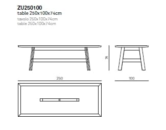 Прямоугольный стол из массива дерева True Design ZUEL ARCH-00115592 - Вид №7