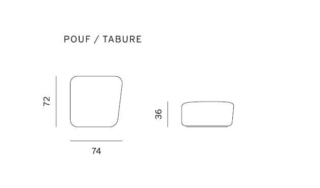 Пуф prostoria Revolve ARCH-00055461 - Вид №4
