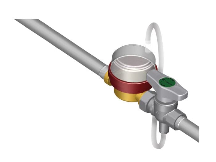 Клапан "Top Entry" с соединением зонда с резьбой F / F для систем учета TECO T4J ARCH-00150130 - Вид №3