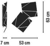 Vibia Аппликация на поликарбонато Origami sun-id-1353825 - Вид №6