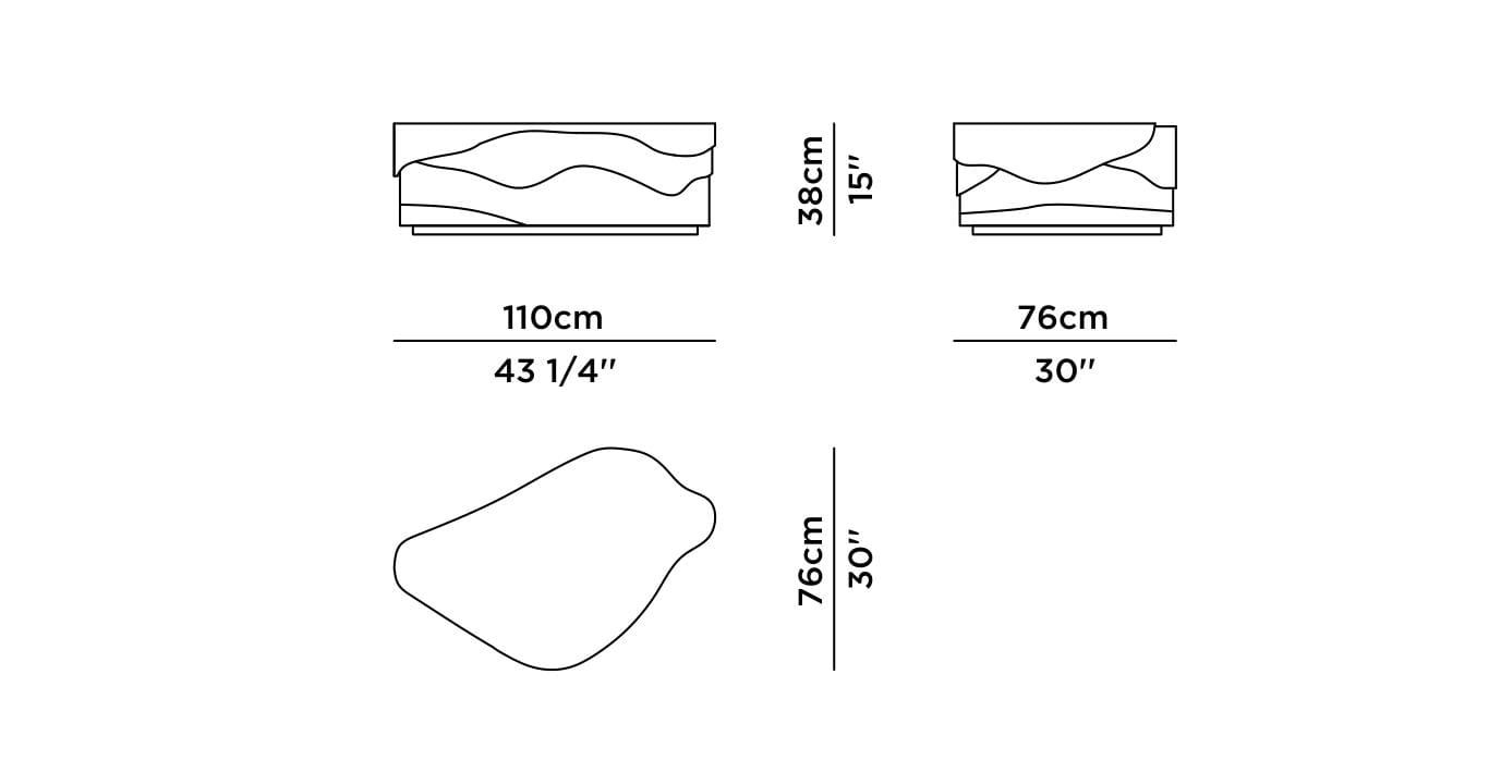 Журнальный столик из шпона Greenapple Sistelo ARCH-00092575 - Вид №6
