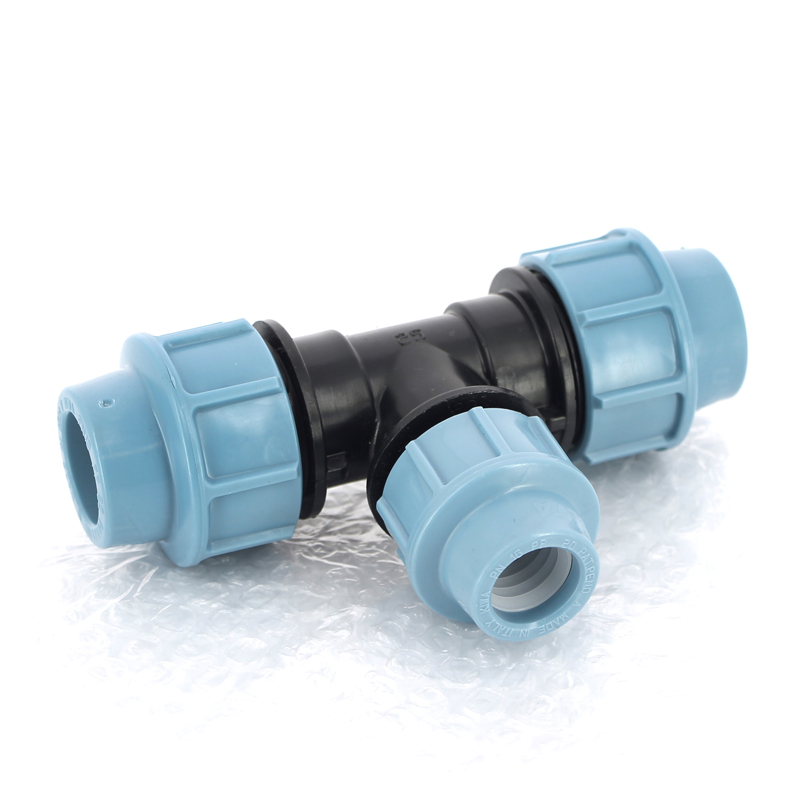 Тройник редукционный обжим для труб ПНД UNIDELTA 25x20x25 1013025020 - Вид №5