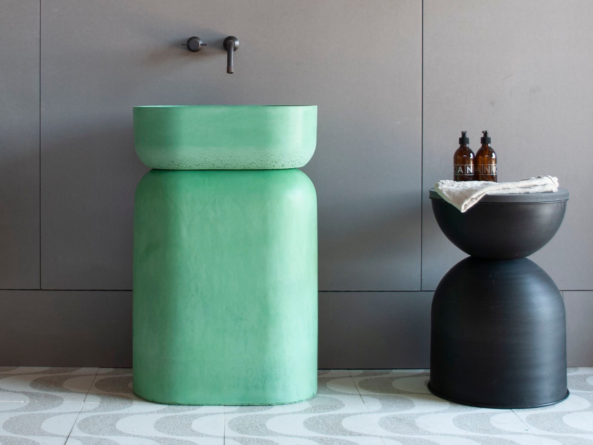 Отдельно стоящая овальная бетонная раковина Formed ARLO ARCH-00046615