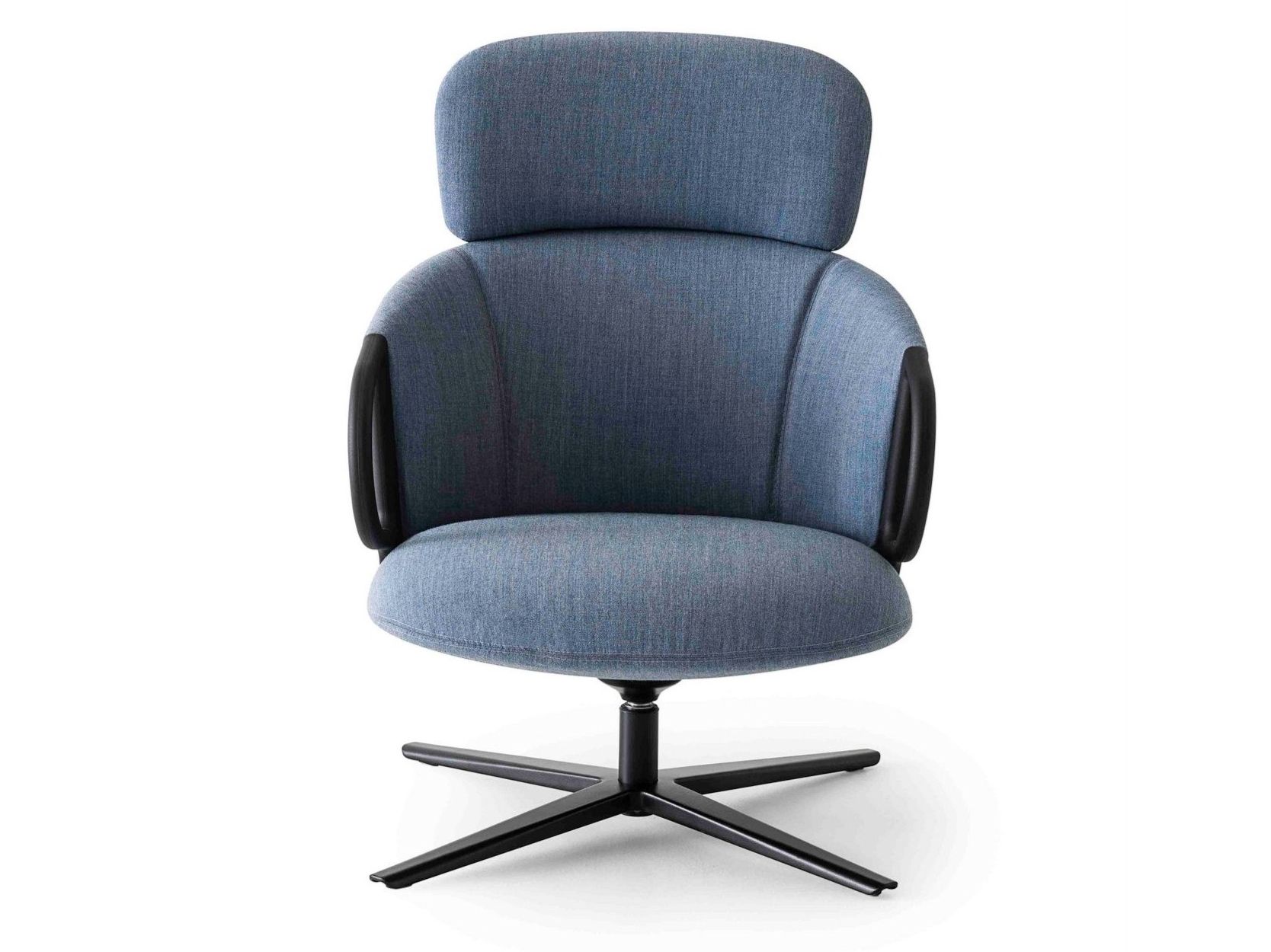 4-спицевое кресло из ткани с высокой спинкой GABER Cucaracha ARCH-00033551