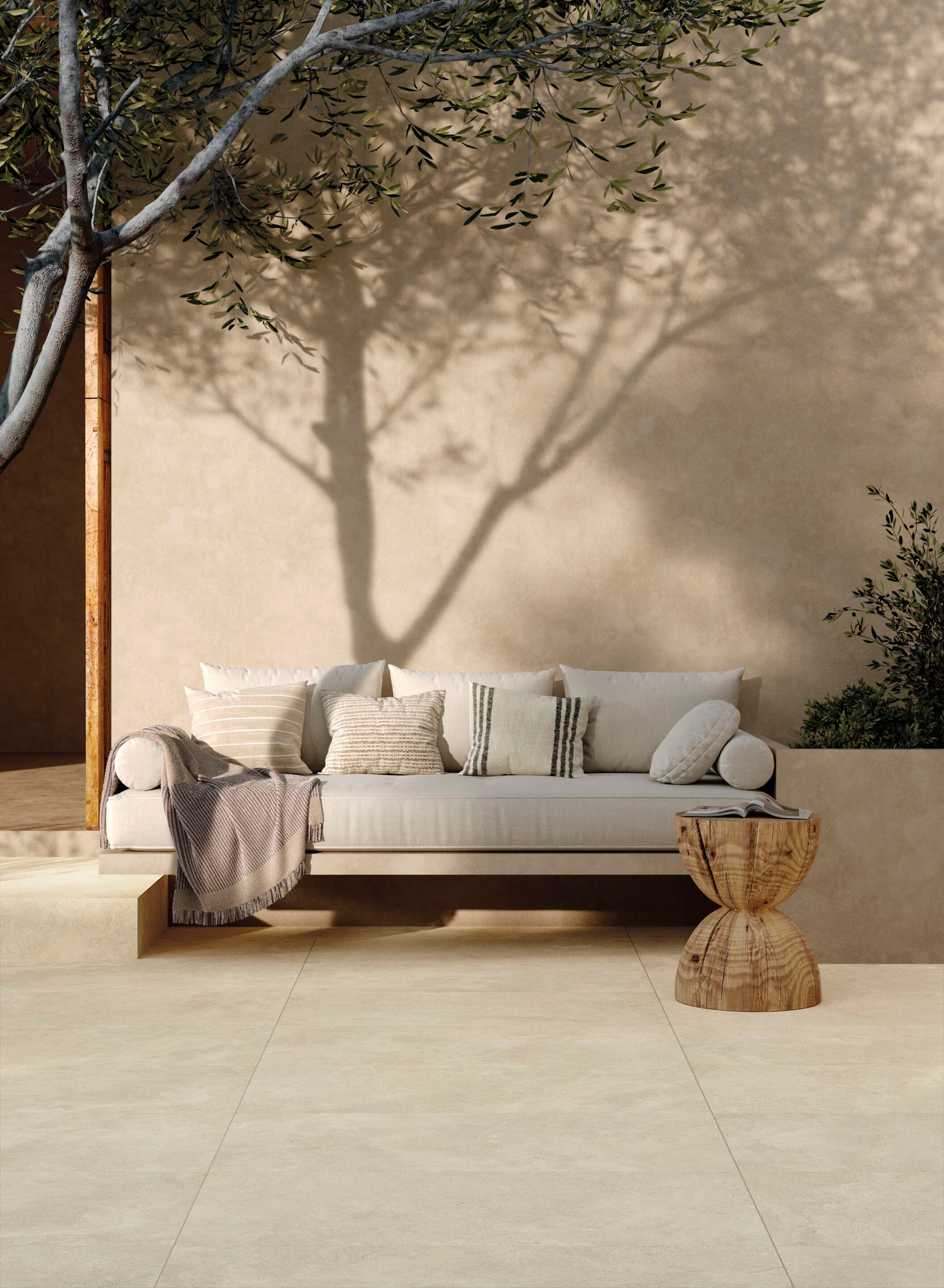 Пол из керамогранита с эффектом камня IRIS Ceramica ARMONIE PIETRA ARCH-00011016