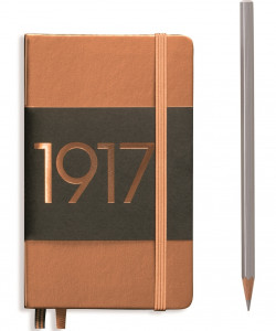 458780 Блокнот нелинованный А6, 93 листа, медный Leuchtturm 1917