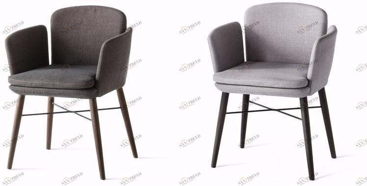 Lema Кресло из ткани с подлокотниками sun-id-1380626