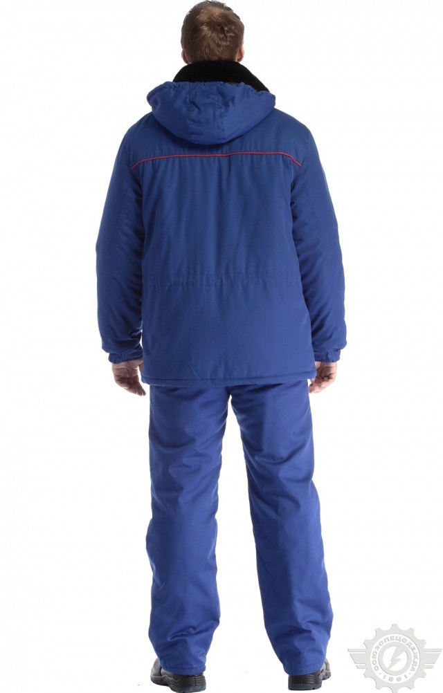 63788 Костюм "Эксперт-К" зимний василек  Зимняя спецодежда  размер 64-66/170-176  - Вид №10