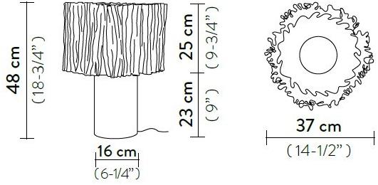 Slamp Светодиодная настольная лампа из лентифлекс® Accordéon sun-id-1417345 - Вид №10