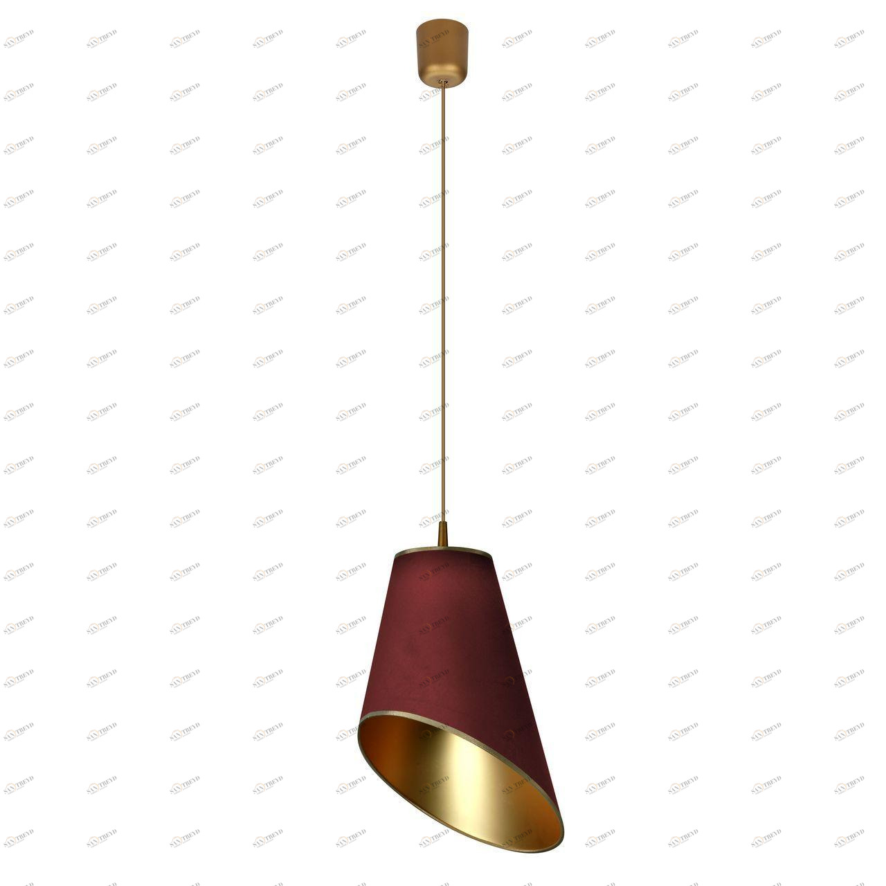 Дизайнерский подвесной светильник Spot Light Foglie Di Sole 8030106 SPOT LIGHT FOGLIE DI SOLE 102037 Красный 