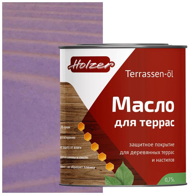 90407798 Масло для террас Mterras075Lavandovoepole цвет лавандовый 0.75 л STLM-0218198 HOLZER