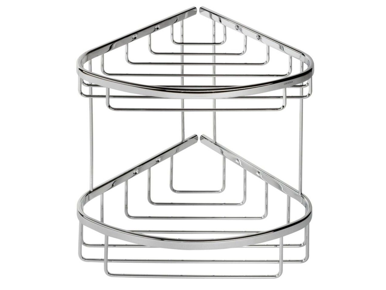 Металлическая двойная угловая мыльница для душа Geesa корзина ARCH-00137590