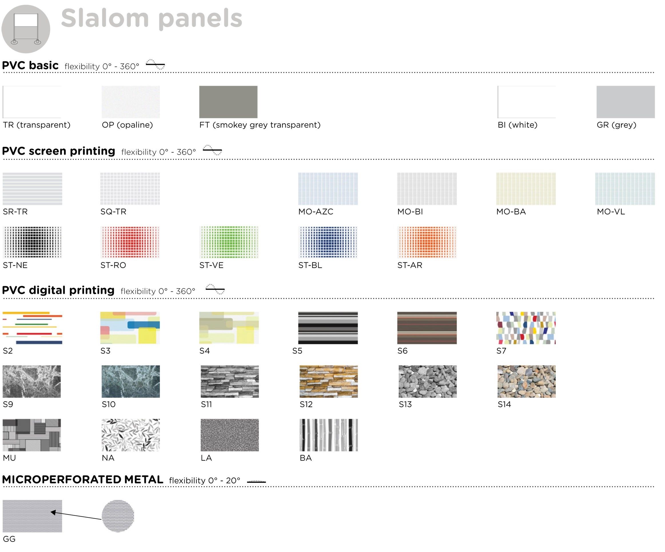 Отдельно стоящая офисная перегородка из алюминия и ПВХ Slalom СИСТЕМА ПЕРЕГОРОДОК ARCH-00037362 - Вид №14