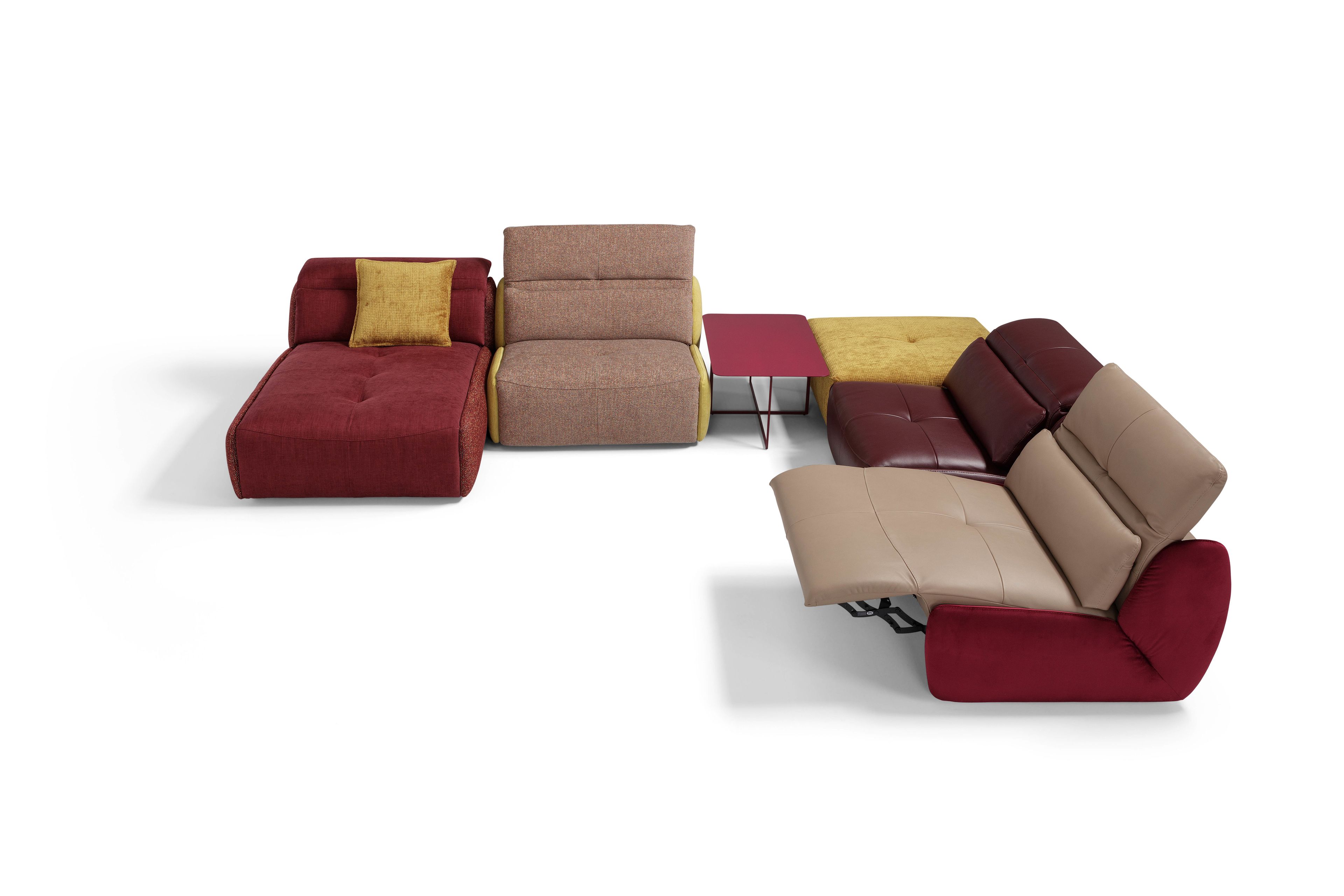 Кожаный диван с электрическим движением Egoitaliano Selfy ARCH-00022295 - Вид №3