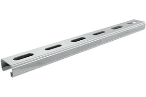 15935077 Монтажная шина FLS 17х1.0 - 2 м, 1 шт. 538753 Fischer