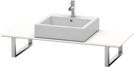 Консоль для накладных раковин и встраиваемых умывальников, для угла справа X-Large #XL027C 550 мм Duravit XL027C05151 - Вид №2