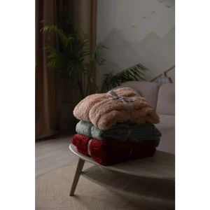 91475389 Плед Strawberry Dreams Mansi DJB0401, 150x200 см, плюш, цвет синий STLM-1060582