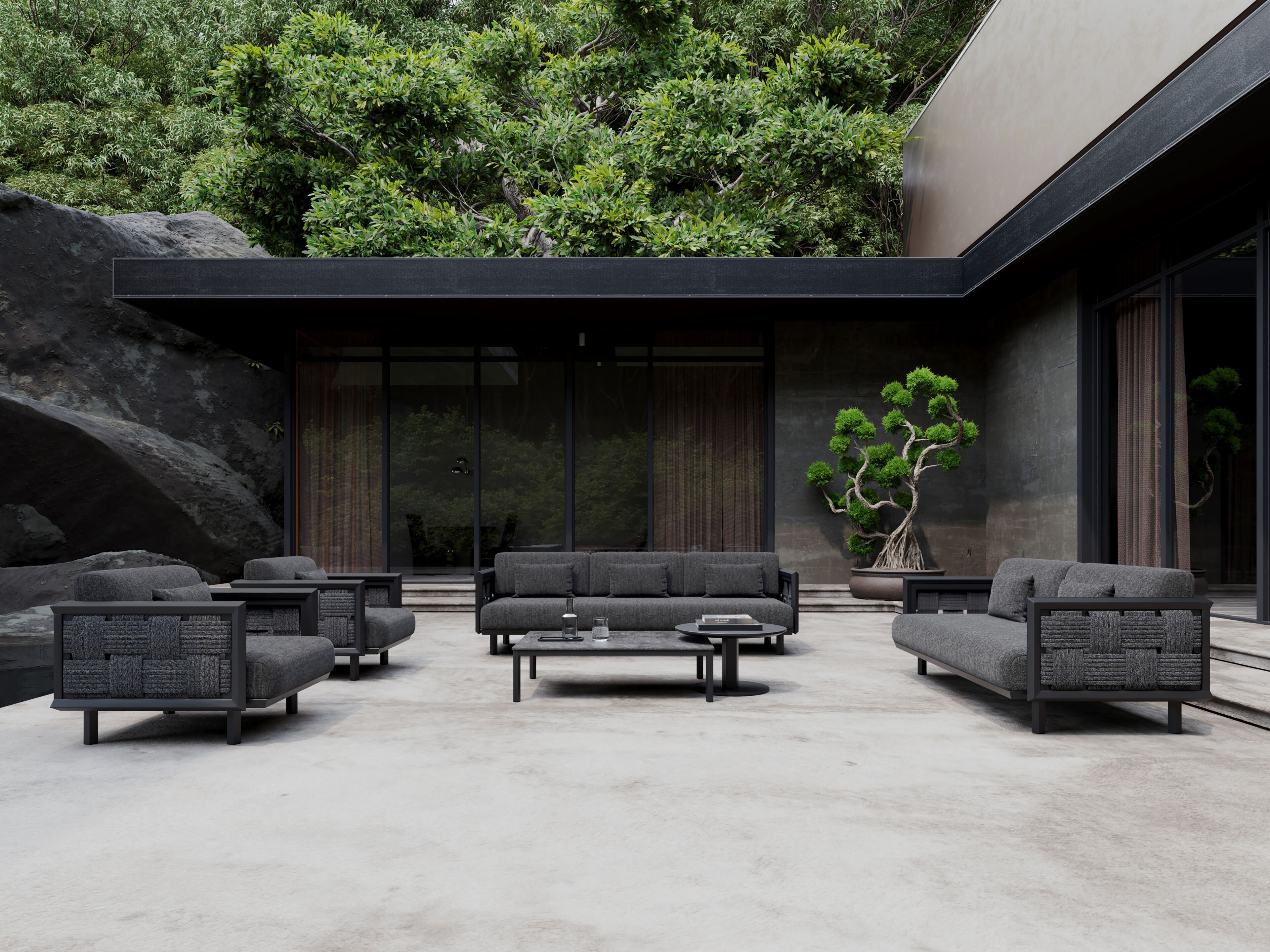 Тканевое садовое кресло с подлокотниками SNOC Éclat ARCH-00103378 - Вид №2