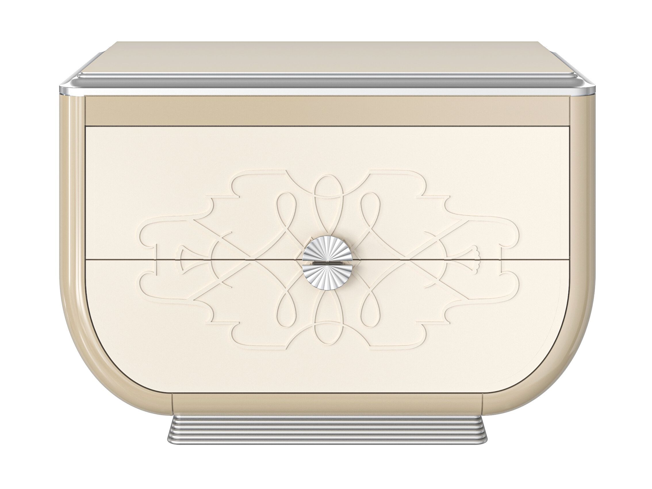 Деревянная прямоугольная тумбочка с ящиками Modenese Luxury Interiors LUNA ARCH-00052148