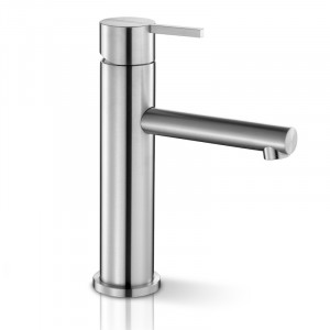 STY 002 Смеситель Для Умывальника Linki STYLO Сатиновая Сталь