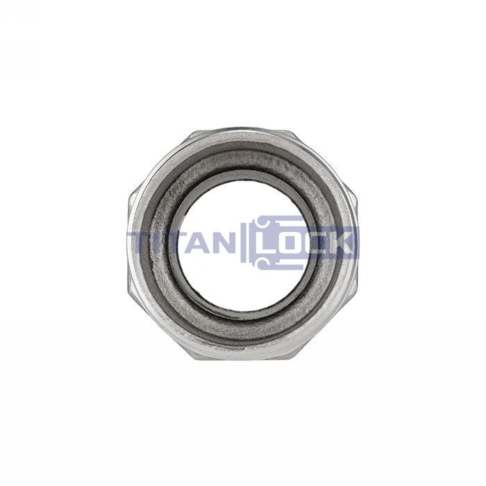 Ниппель для шланга нержавеющий (AISI304) 3/4"x16мм, TL075HTM16 TITAN LOCK  - Вид №3
