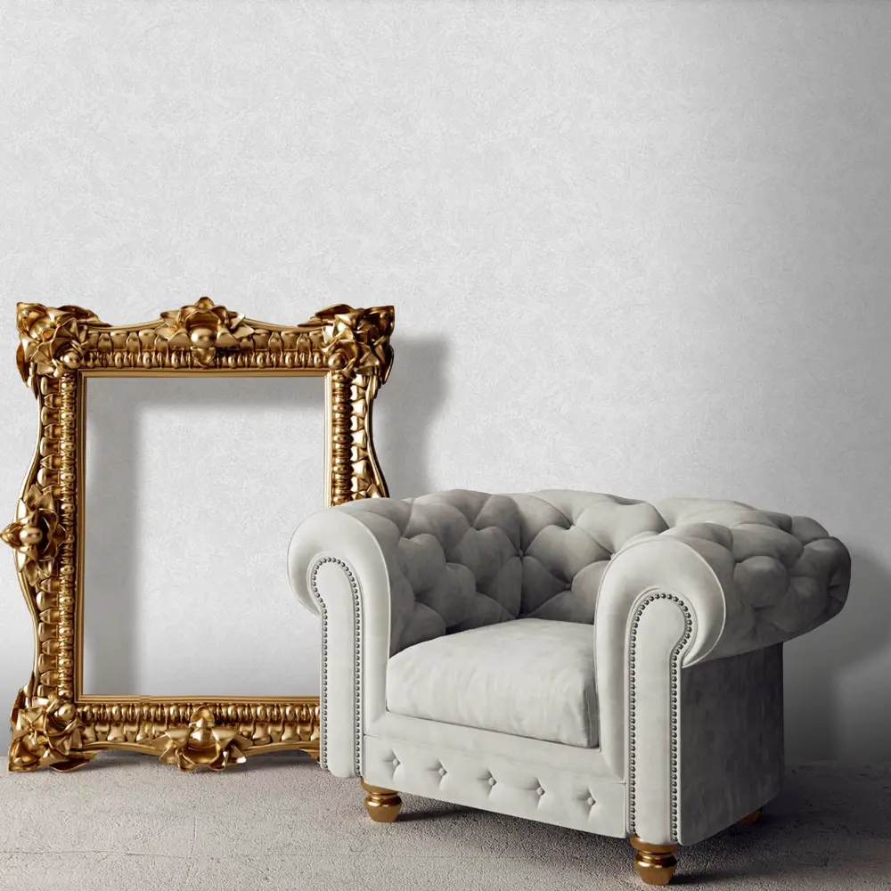 INSPIRE Exclusive - флизелиновые обои белые для элегантного интерьера 86670134 STLM-0811815 - Вид №2