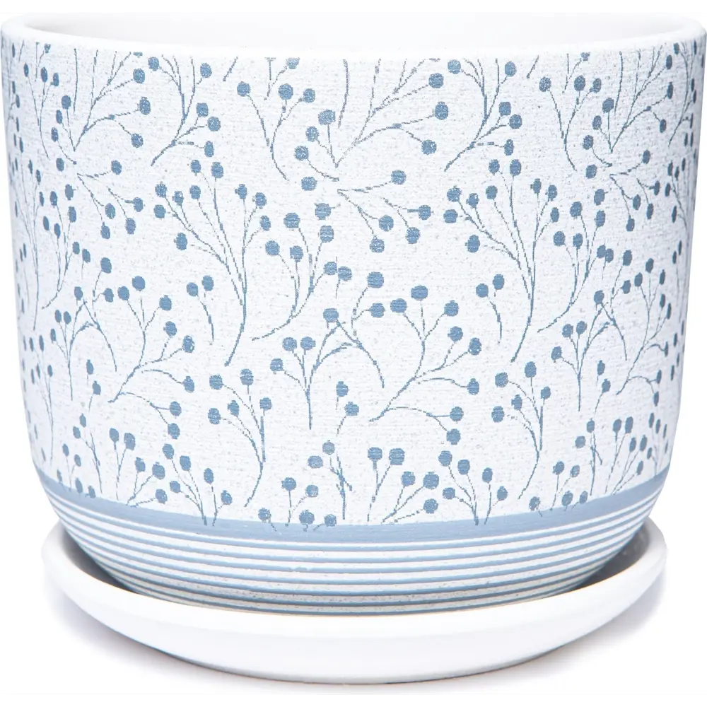 Керамический горшок Santreyd «Лён» для комнатных растений 82836509 Лен STLM-0036712