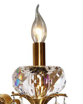 Бра настенное бронзовое Lumien Hall "Гровер" 20180.02.04.01 LUMIEN HALL ГРОВЕР 00-3888831 Бронза  - Вид №1