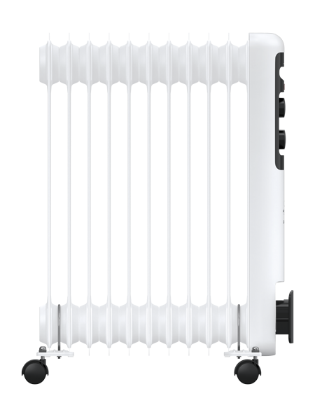 9297228 Масляный обогреватель Royal Clima GUARDA ROR-GU11-2500M белый STDN-0083429 - Вид №3