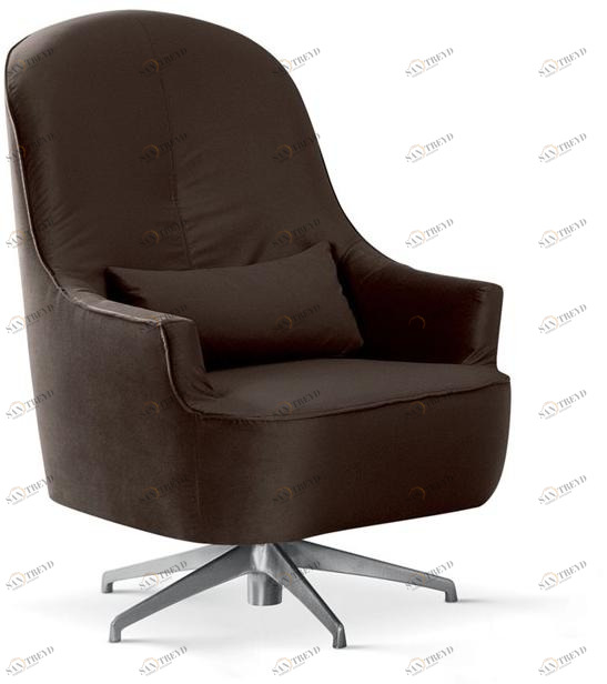 Colombini Casa Поворотное кожаное кресло sun-id-1375645