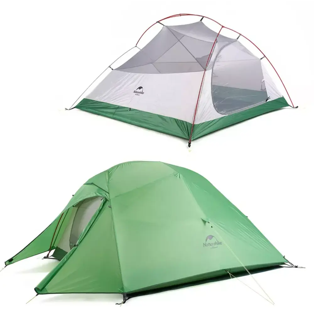 91020792 Палатка 3-х местная Naturehike Cloud Up Si зеленый STLM-0444596