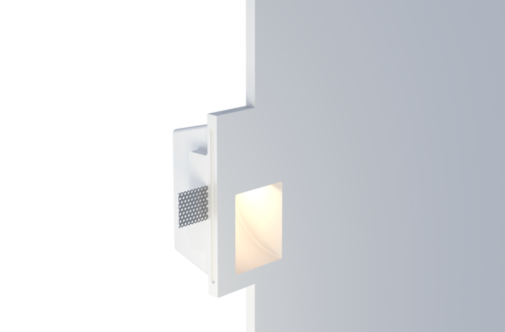 SN 013 Встраиваемый стеновой гипсовый светильник Stellanova SUBRA 