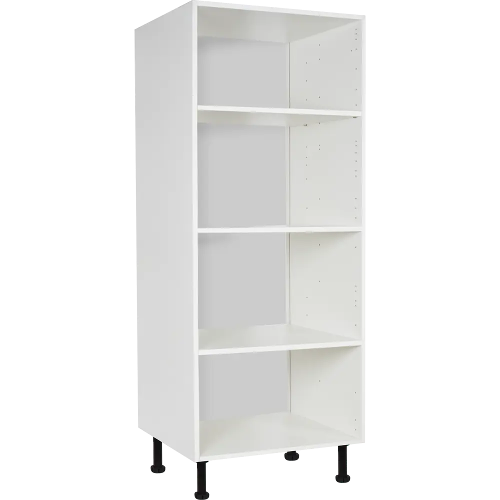 Колонка напольная 60x140x56 см, ЛДСП, цвет белый 82240156 STLM-2013746 DELINIA 