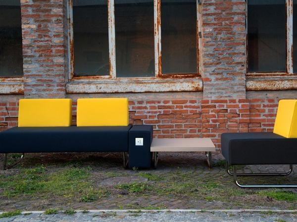 Domingo Salotti Тканевый диван контрактный Eric sun-id-1409828 - Вид №1