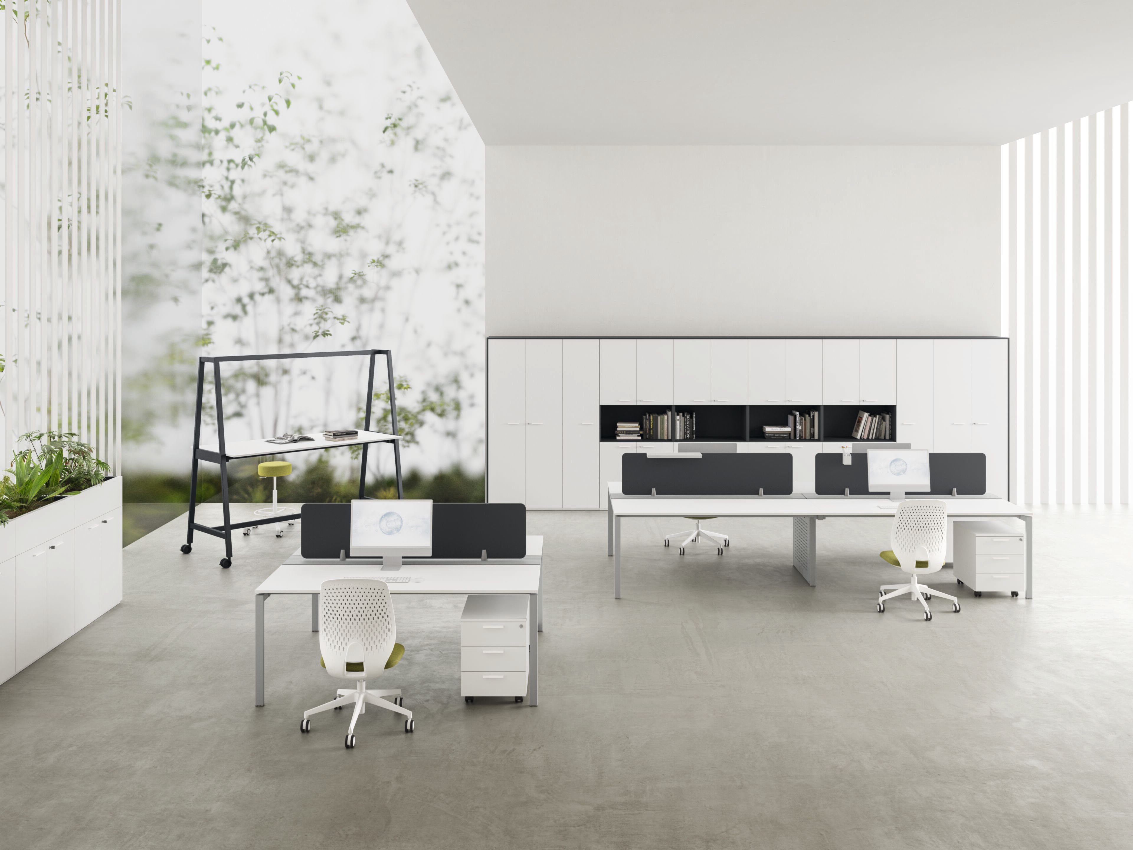 Секционный стол из меламина и металла DVO DV802 ARCH-00057960 - Вид №1