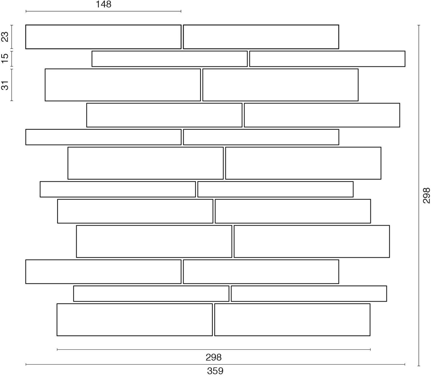 Ideamarmo Мраморная мозаика Plane Pln kb - Вид №7