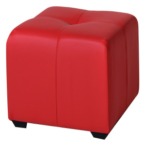 90114926 Пуф николь 111414 40х40х40 см Красный STLM-0111087 DREAMBAG