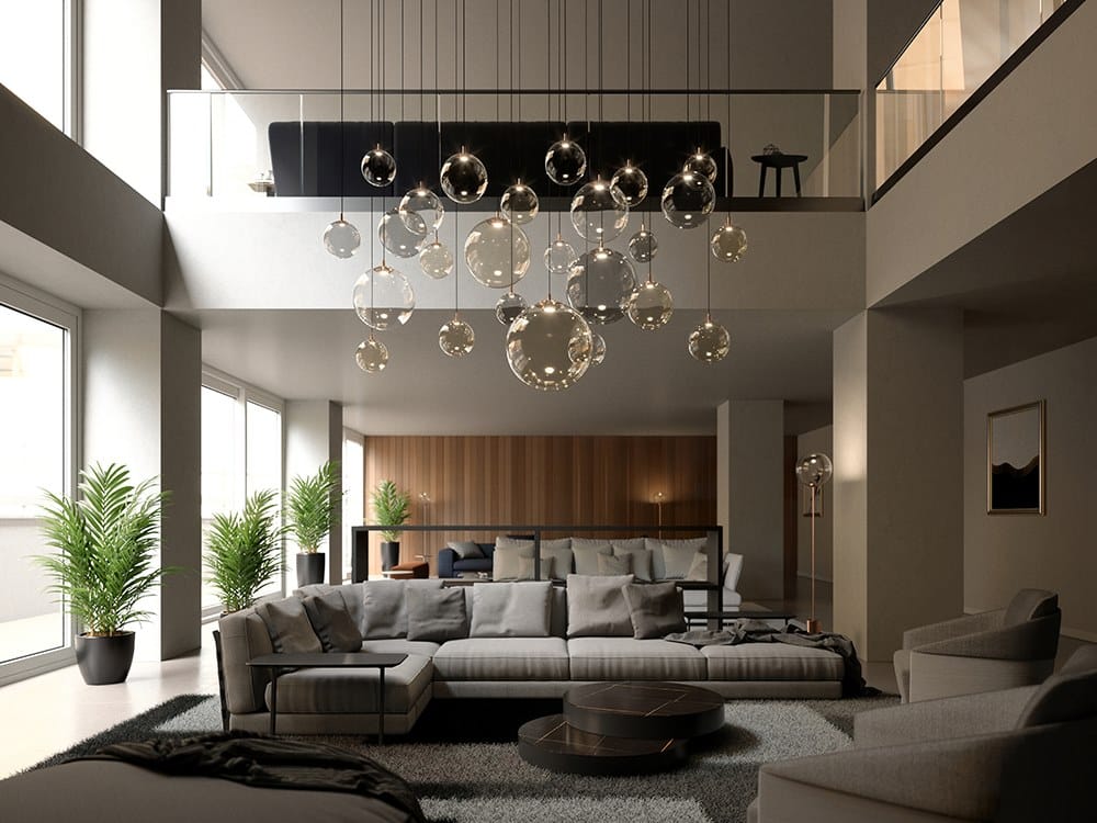 Выдувное стекло светодиодный подвесной светильник Cangini & Tucci Pit ARCH-00052128 - Вид №7