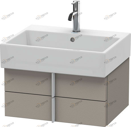VA628501414 Тумбочка подвесная Vero Air #VA6285 584 x 431 мм Терра, декор Duravit