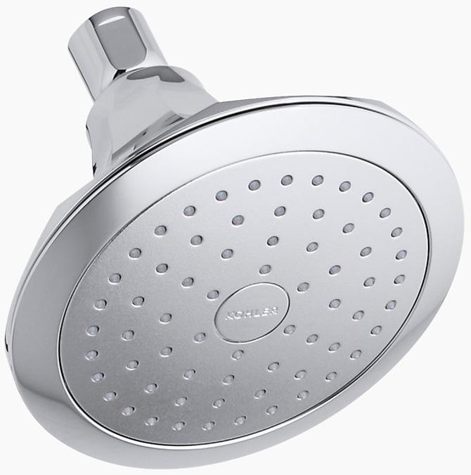 KOHLER Однофункциональная насадка для душа Memoirs 2,5 галлона в минуту с технологией всасывания воздуха Katalyst K-457-AK-BN  - Вид №1