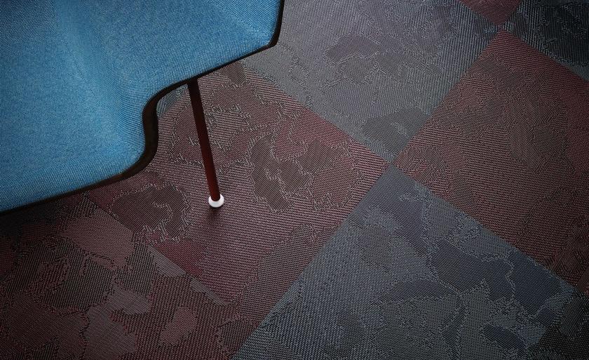 LIUNI Ковер из виниловой ткани с матовым эффектом Bolon tatami sun-id-1378587 - Вид №3